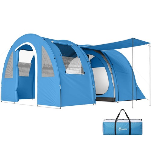 Outsunny man tent blue - 4+,