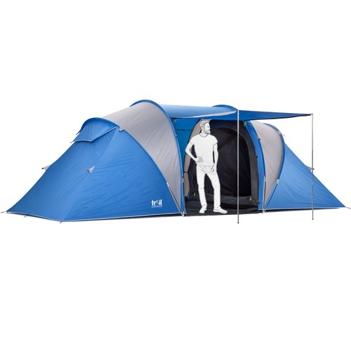 Man tunnel tent - man,