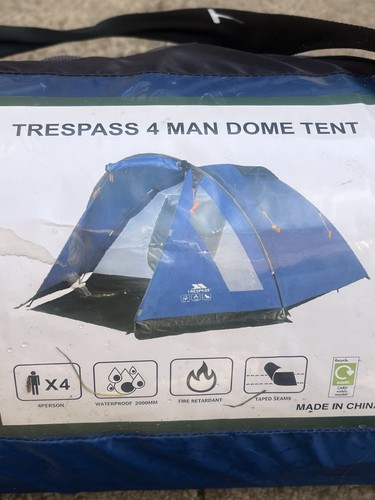 Trespass person blue dome - person,